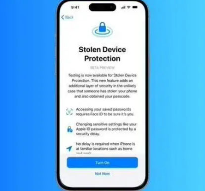 城厢苹果授权维修店分享被盗设备保护功能开启方法 