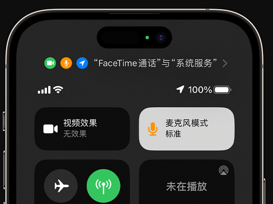 城厢苹果授权维修网点分享iPhone在通话时让你的声音更清晰 