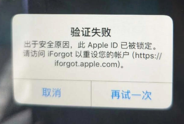 城厢iPhone维修分享iPhone上正常登录或使用AppleID怎么办 