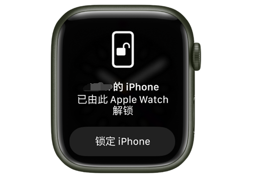 城厢苹果手机维修分享用 AppleWatch 解锁配备面容 ID 的 iPhone方法 